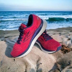 Brooks Glycerin GTS 19 Running Shoes Womens 8.5 Pink Comfort Cushion 1203441B623